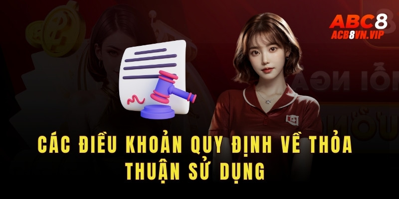 Các điều khoản quy định về thỏa thuận sử dụng